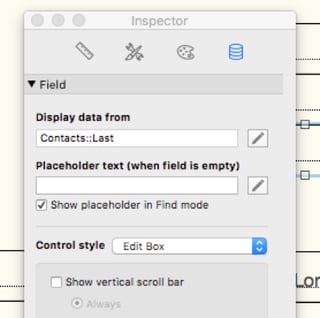 Specify required fields in FileMaker Pro