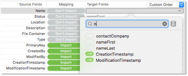 FileMaker 18 New Import Interface