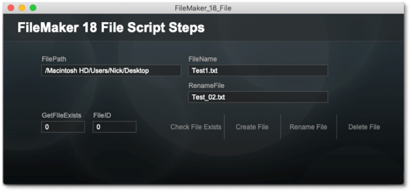file-based script steps in FileMaker 81
