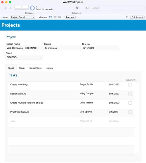 FileMaker Project Management Template FileMakerProGurus FileMaker Project Management Template FileMakerProGurus