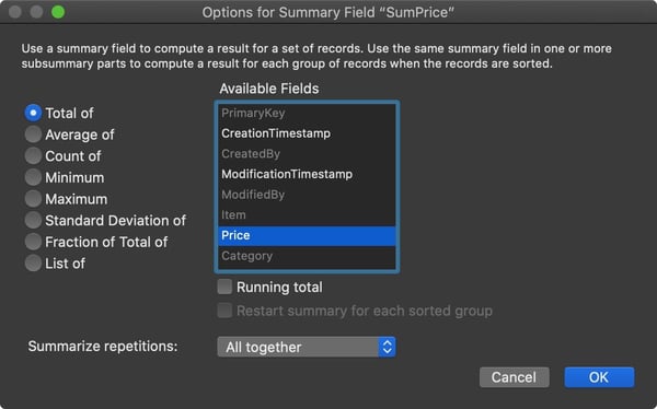 FileMaker-Sub-Summary-I