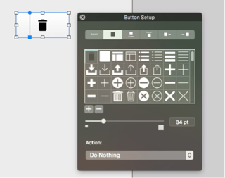 How to use Material Design icons in FileMaker Pro